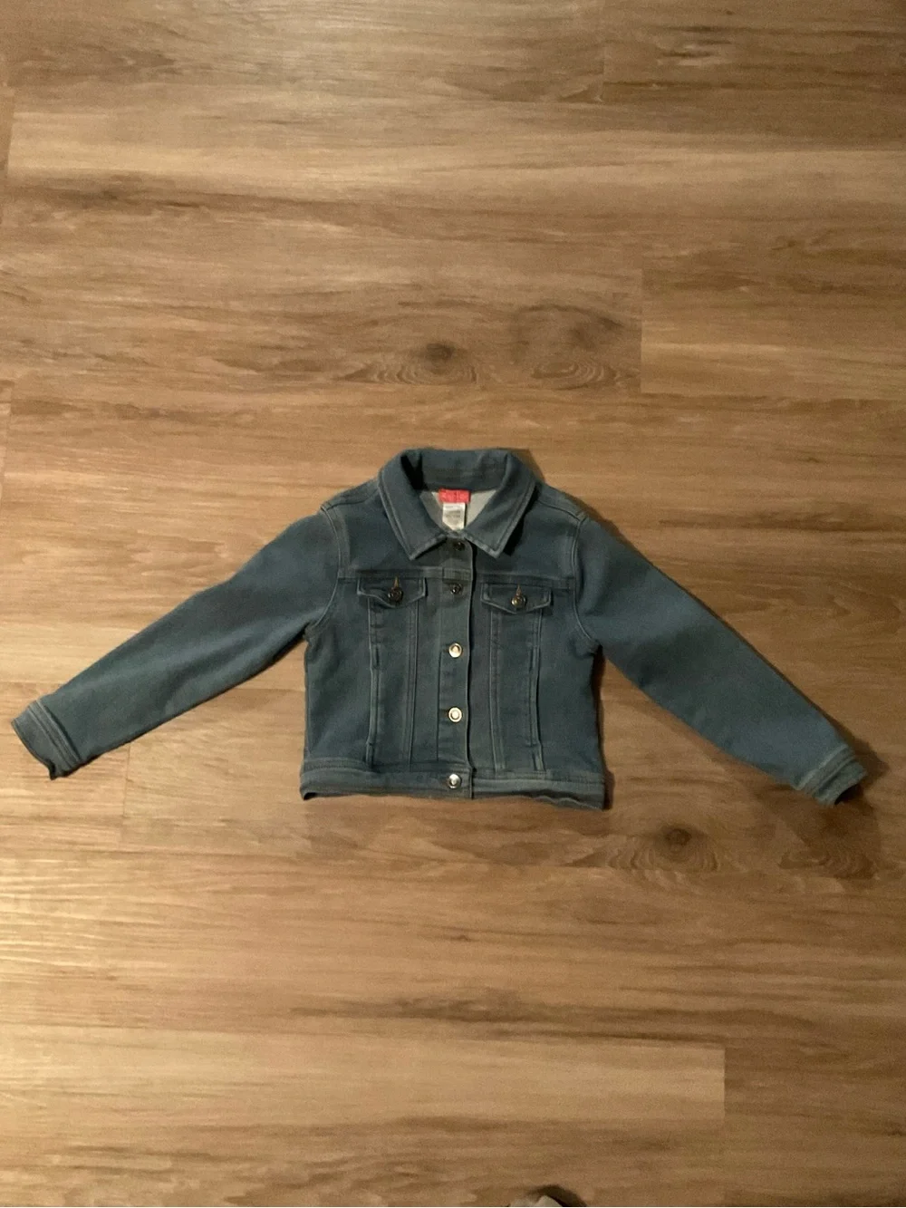 Zunie | Blue Denim Kids' Jacket with Button Front